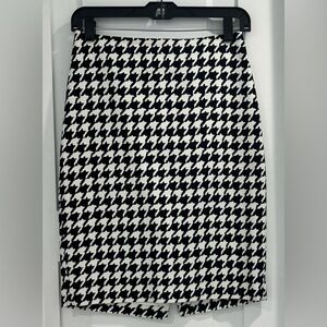THE LIMITED Houndstooth Pencil Skirt, Size 0